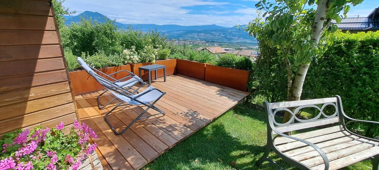 Apartmán Il Nido Del Peller Cles Exteriér fotografie